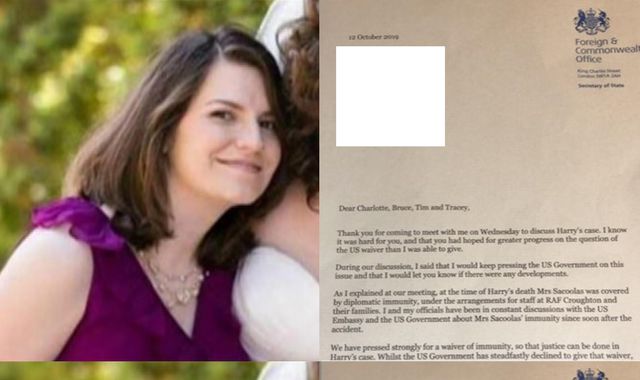 US crash suspect does not have diplomatic immunity, Foreign Office says