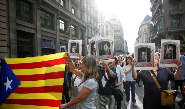 Catalonia leader jailed for 13 years over independence referendum