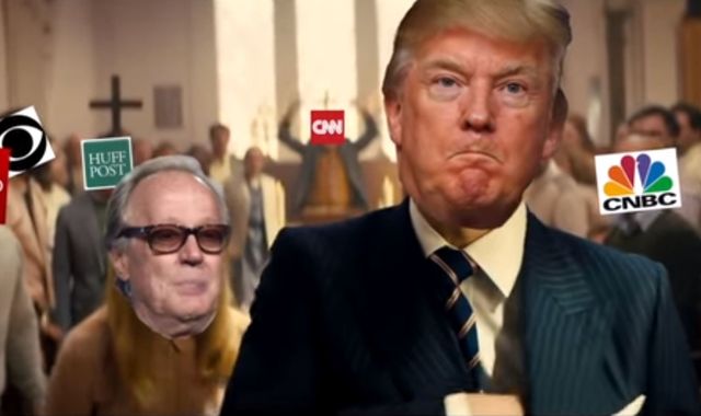 Donald Trump: Supporters' video 'showed president killing journalists and rivals'
