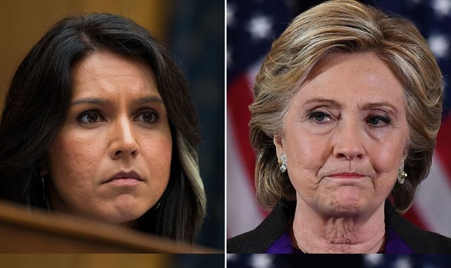Democratic candidate Tulsi Gabbard calls Hillary Clinton 'embodiment of corruption' over Russia-bots slur
