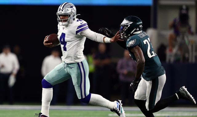 Dallas Cowboys 37-10 Philadelphia Eagles: Dak Prescott and Ezekiel Elliott star in victory