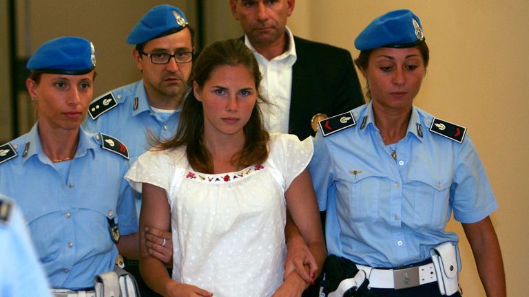 Amanda Knox was initially convicted of the 2007 murder of a British student