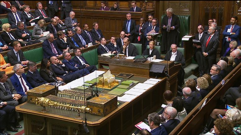 Commons Speaker John Bercow blocks a bid for a &#39;meaningful vote&#39; on prime minister Boris Johnson&#39;s Brexit deal today.