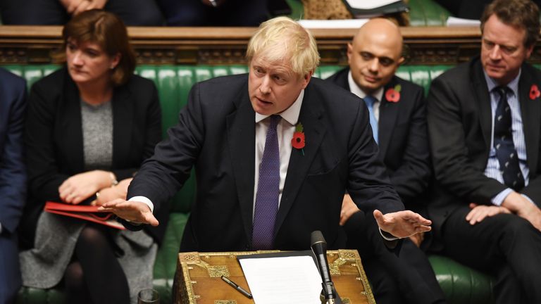 Boris Johnson Pic: UK Parliament/Jessica Taylor