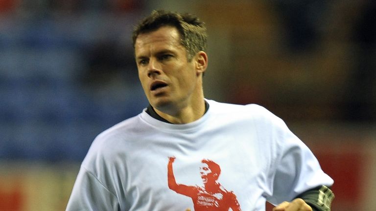 Carragher said he felt uncomfortable about wearing the T-shirt in support of Suarez