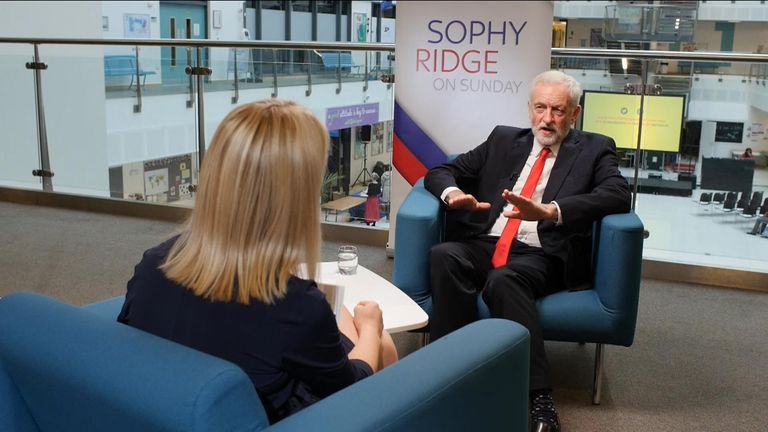 Jeremy Corbyn said