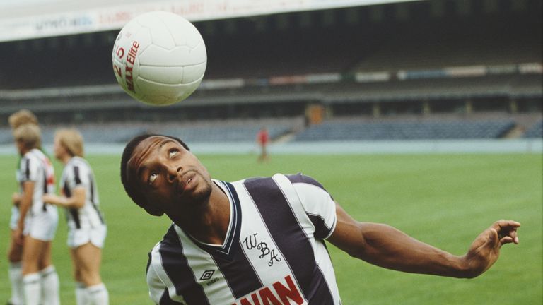 Cyrille Regis was one of the first black players to play for England