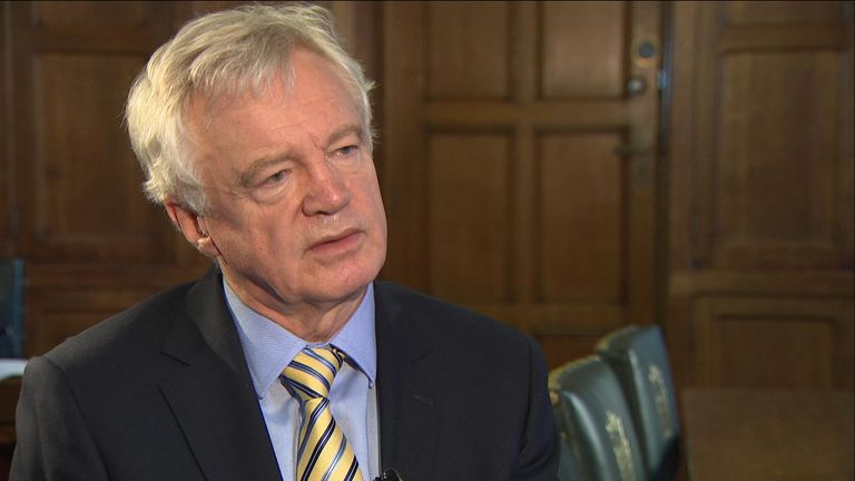 David Davis believes Boris Johnson will probably get his Brexit deal through parliament