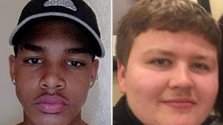 Both 17-year-olds were stabbed to death