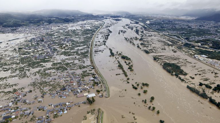 Typhoon Hagibis: People buried in landslides and swept away by rivers ...