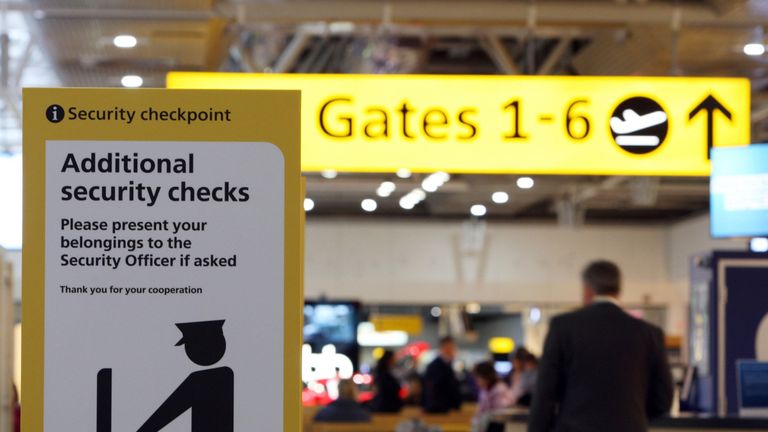 Heathrow security