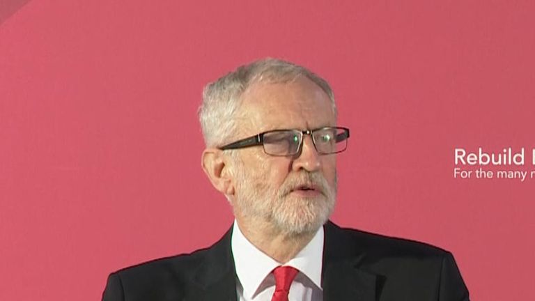 Jeremy Corbyn calls the timing of the Queen&#39;s Speech a &#39;cynical stunt&#39; by the Conservative government