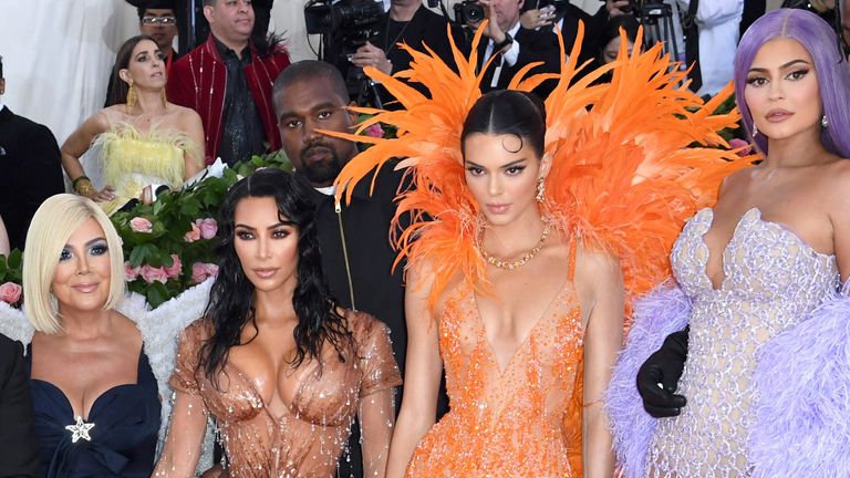 The Kardashians - and Kanye - at the Met Gala in 2019