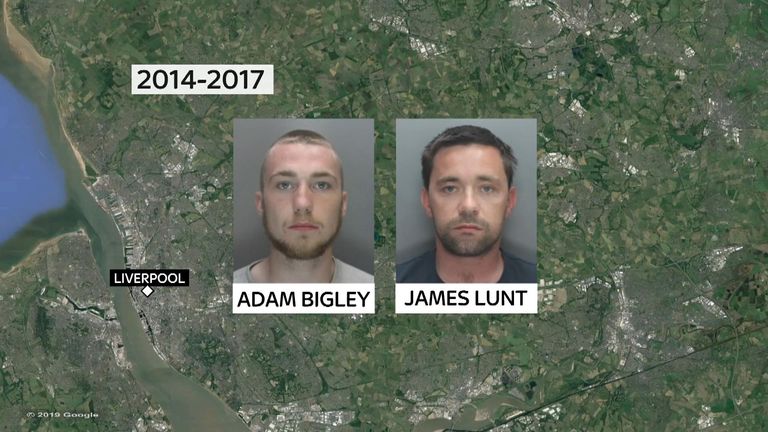 Bigley and Lunt were in prison together for three years