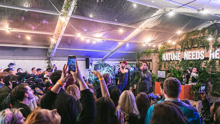 Loyle Carner. Pic: James North
