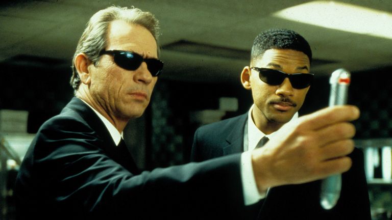Will Smith and Tommy Lee Jones in Men In Black
