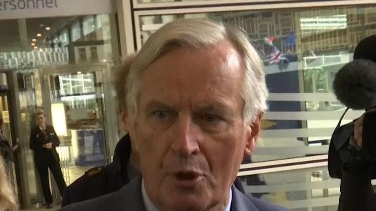 Michel Barnier says he has had &#39;constructive&#39; talks with the UK