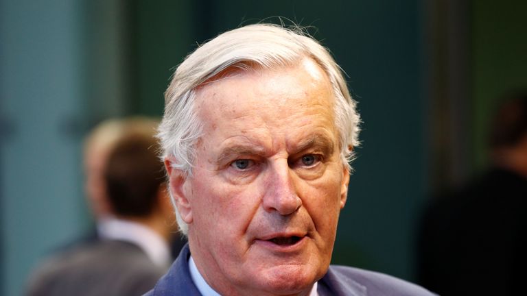 EU&#39;s Chief Brexit Negotiator Michel Barnier