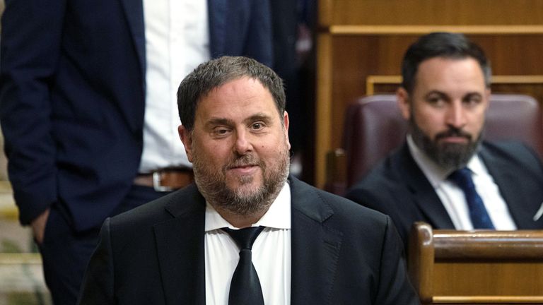 Oriol Junqueras was vice president of Catalonia until he was removed in October 2017
