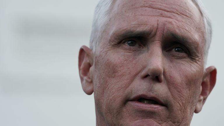Mike Pence is being sent to Turkey to try to negotiate a ceasefire 