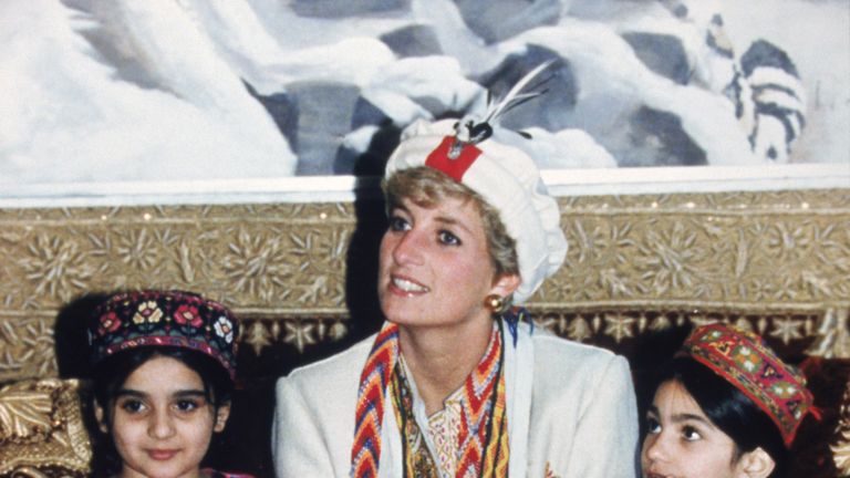 Princess Diana always focused on children during her overseas trips