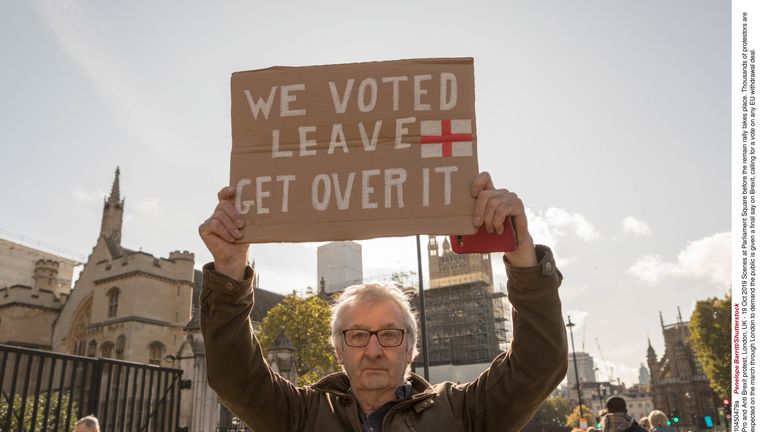 Scenes at Parliament Square. Pic: Penelope Barritt/Shutterstock