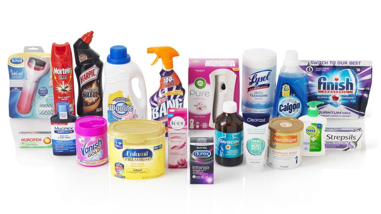 Reckitt Benckiser makes goods for health and in the home. Pic: RB