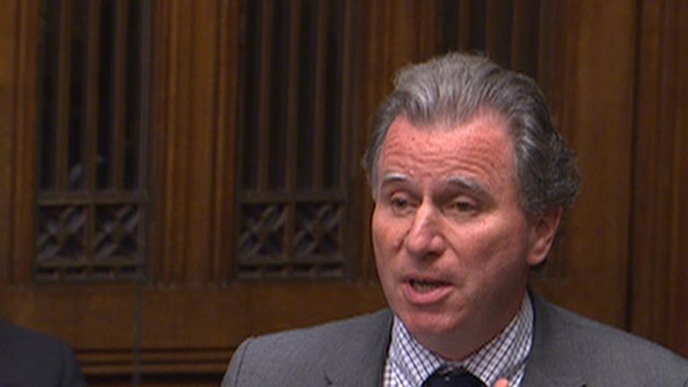 Sir Oliver Letwin explains his amendment to the House of Commons