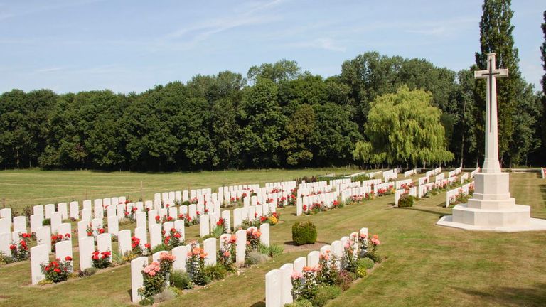 The ceremony will take place at Wytschaete Military Cemetery on Thursday. File pic