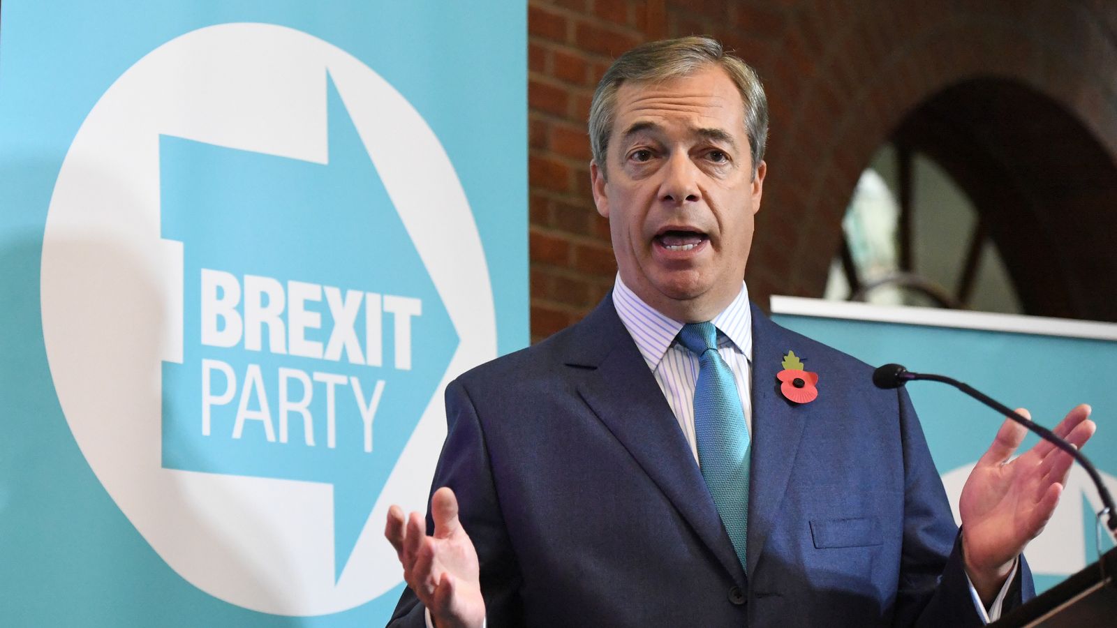 General Election Farage Tells Pm Drop Brexit Deal Or My Party Stands Everywhere Politics 1534