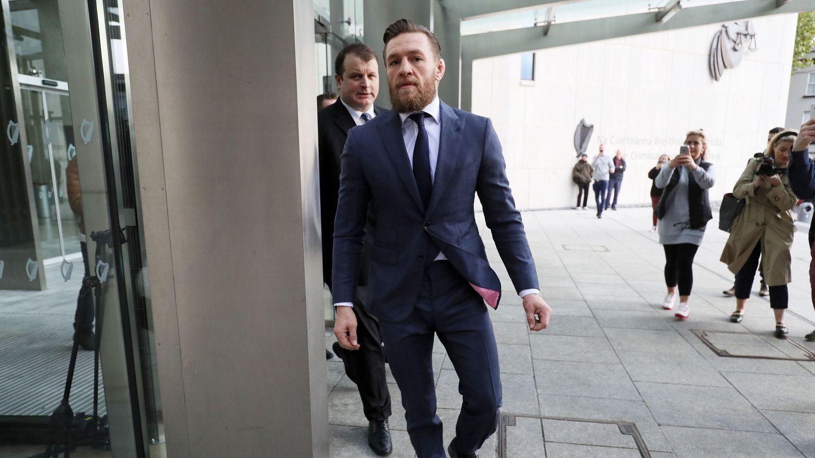 Conor Mcgregor Fined For Punching Man In Dublin Pub World News Sky News