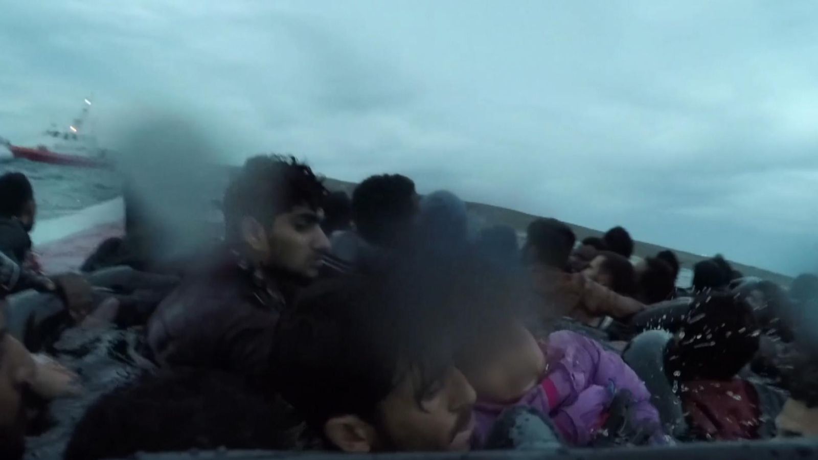 149 migrants rescued after their boat capsized in Mediterranean | World ...