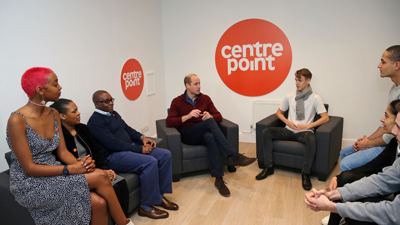 Prince William marks 50th anniversary of Centrepoint homeless charity ...