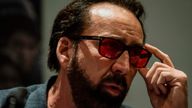 US actor Nicolas Cage speaks during a press conference for his new movie "Jiu Jitsu" in the Cypriot capital Nicosia on June 29, 2019. - The movie is currently being filmed in Cyprus. (Photo by Iakovos Hatzistavrou / AFP) (Photo credit should read IAKOVOS HATZISTAVROU/AFP via Getty Images)