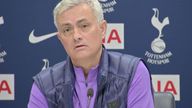 Jose Mourinho at first Spurs press conference