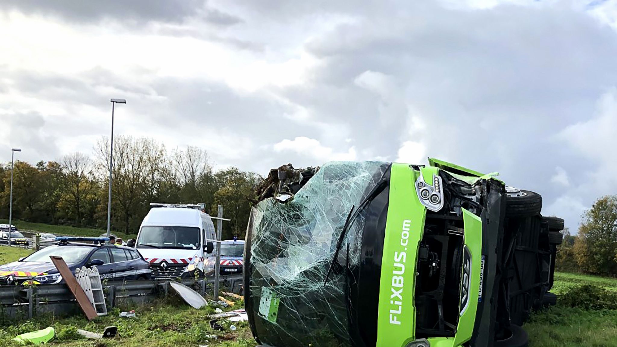 France: 10 Britons Among 29 Injured In Coach Crash Near Peronne | World ...