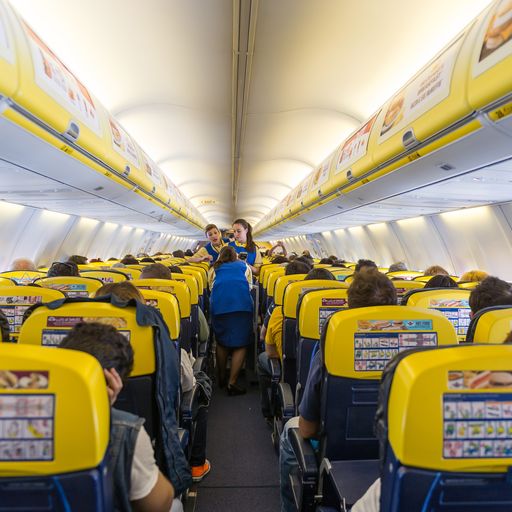 Ryanair named the filthiest flight operator in Which? Travel survey