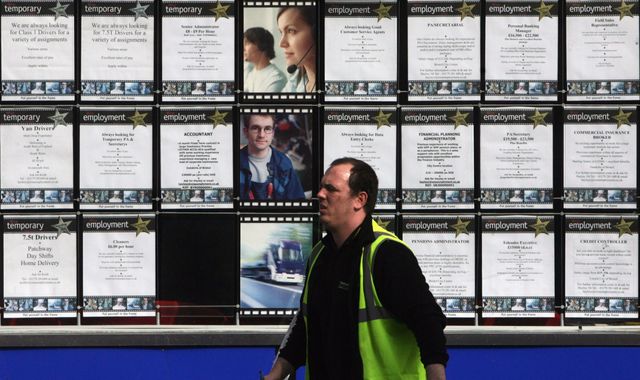 Employment figures: Biggest jobs slump in four years as vacancies fall