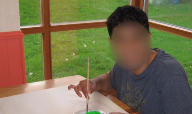Autistic man's 'cry for help' living in blood and faeces-stained flat