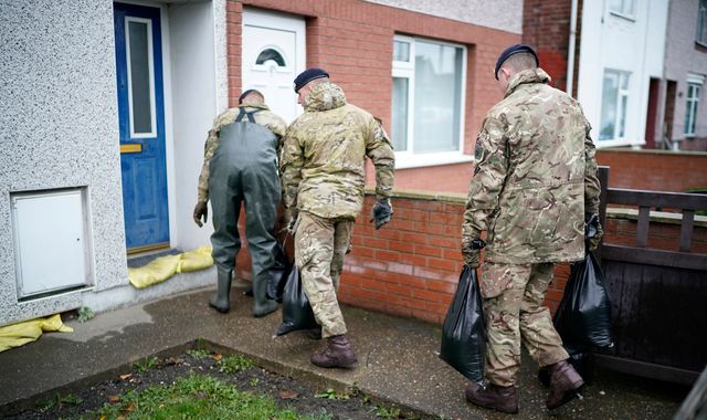 UK weather: 1,200 homes evacuated due to flooding with more rain on the way