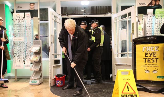 UK weather: Boris Johnson says flooding does not amount to a 'national emergency'