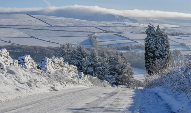 UK weather: Temperature falls to almost -10C in parts of UK