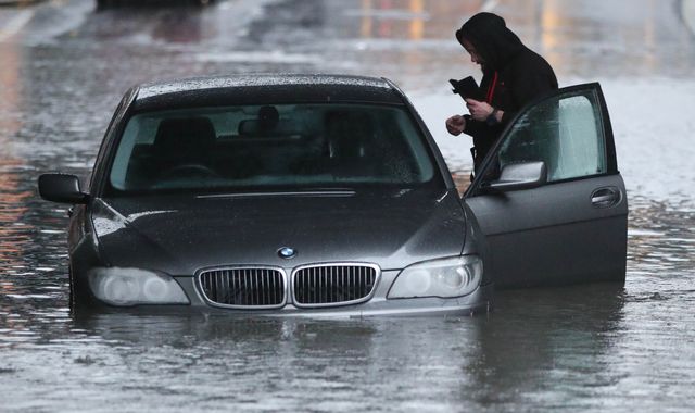 UK weather: More than 100 flood warnings across Midlands and Yorkshire