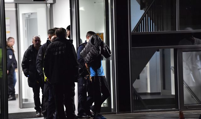Son of former German president stabbed to death while giving lecture in Berlin