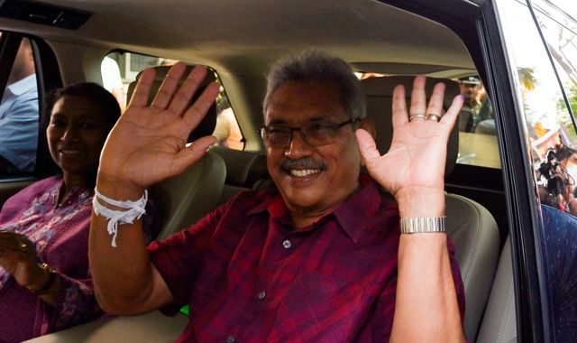 Sri Lanka election: Ex-defence chief Gotabaya Rajapaksa set to win vote