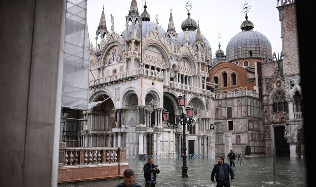 Venice flooded by highest tide in more than 50 years