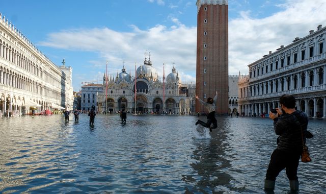 Venice floods: Italy declares state of emergency after tides reach highest level in 50 years