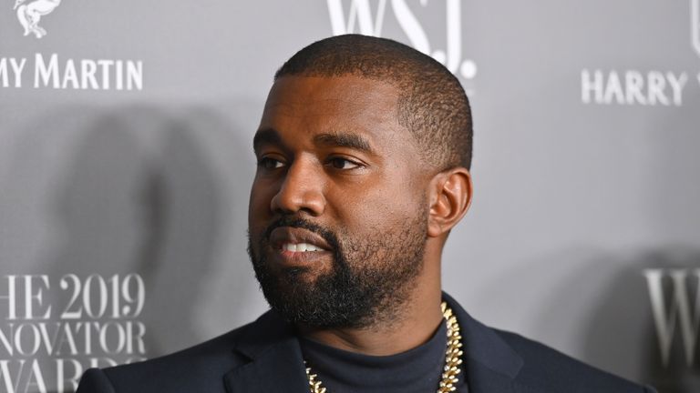 US rapper Kanye West attends the WSJ Magazine 2019 Innovator Awards at MOMA on November 6, 2019 in New York City. (Photo by Angela Weiss / AFP) (Photo by ANGELA WEISS/AFP via Getty Images)