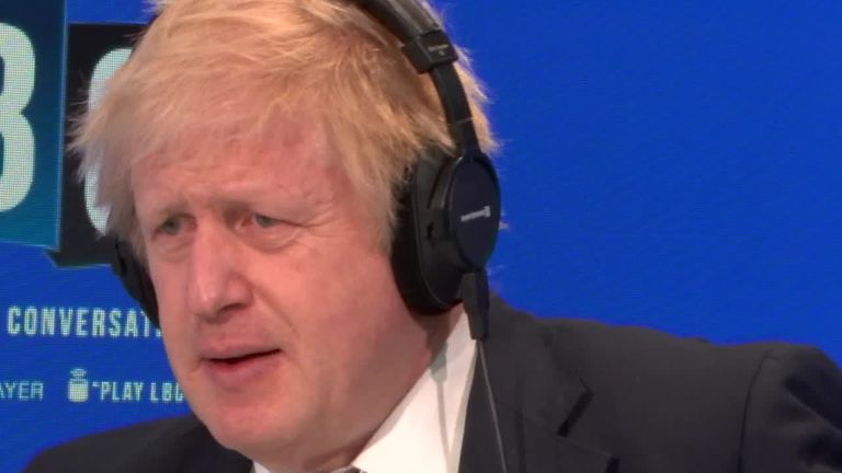 Single mothers comments &#39;out of context&#39; says Boris Johnson on an LBC interview