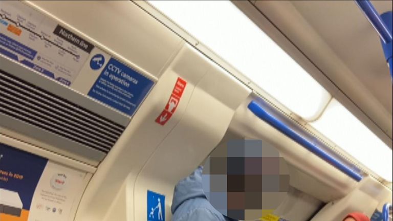 Asma Shuweikh confronted the man after he targeted a Jewish family on the Tube. Pics: Chris Atkins